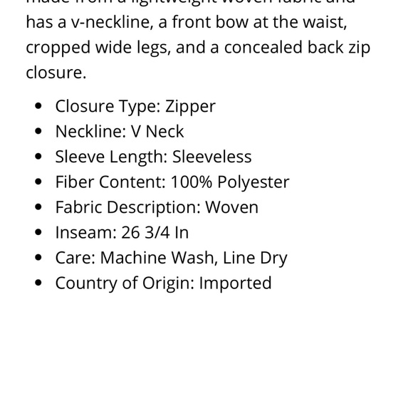 MSK Sleeveless Jumpsuit - Picture 8 of 8